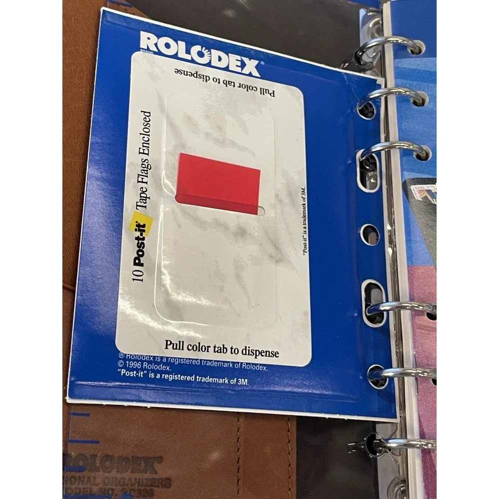 Rolodex vintage planner